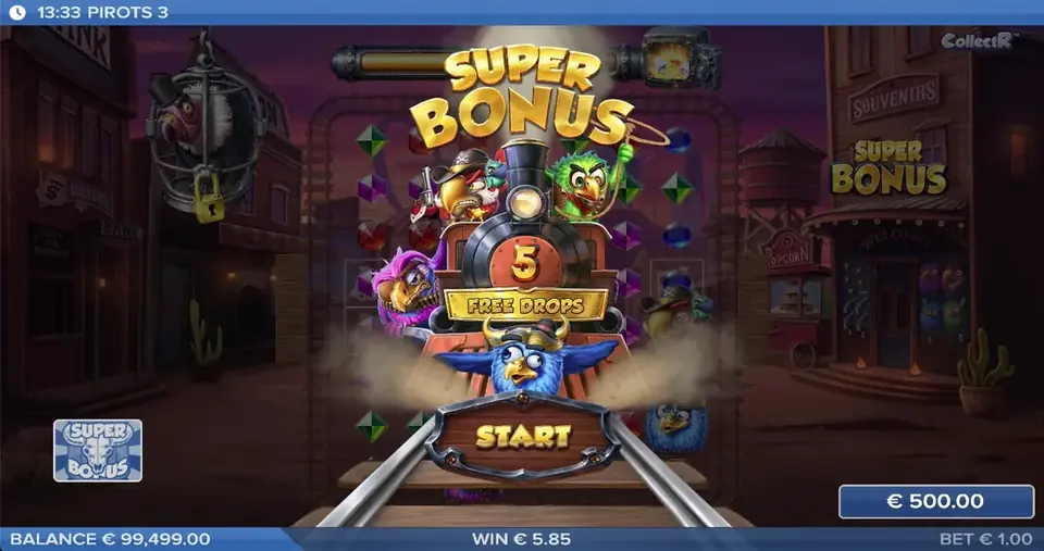 Mode bonus de Pirots 3