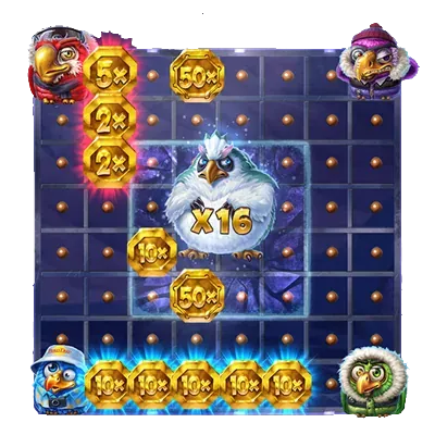 Fonctionnalité Frozen Fury de Pirots 4
