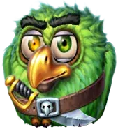 Oiseau vert